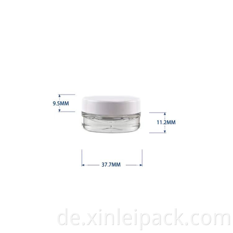  5 g Round Eye Cream Acrylic Jar